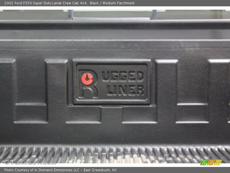 Black / Medium Parchment 2002 Ford F350 Super Duty Lariat Crew Cab 4x4