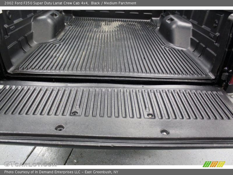 Black / Medium Parchment 2002 Ford F350 Super Duty Lariat Crew Cab 4x4