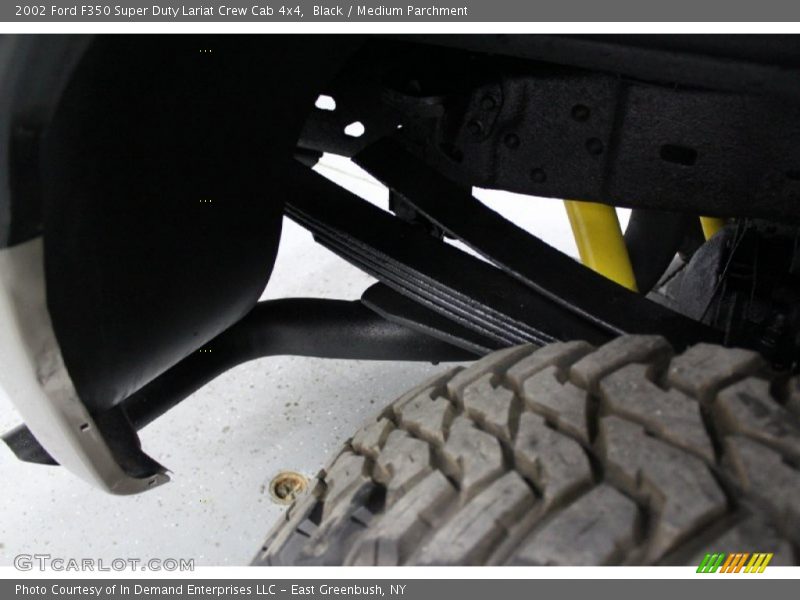 Black / Medium Parchment 2002 Ford F350 Super Duty Lariat Crew Cab 4x4