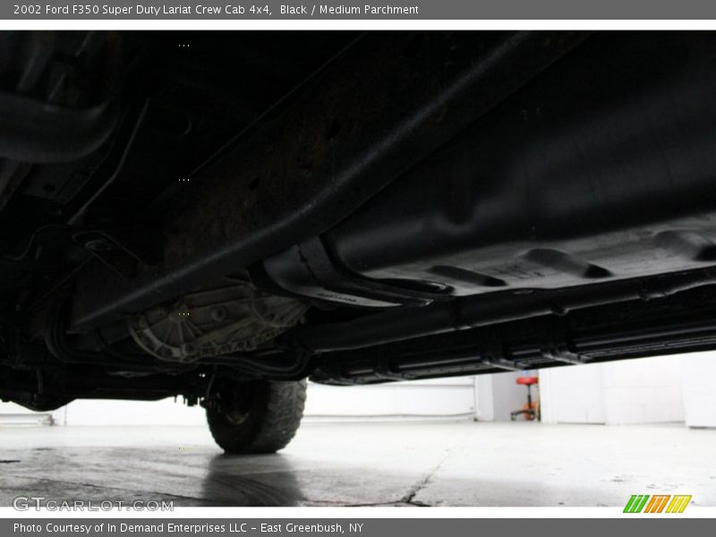 Black / Medium Parchment 2002 Ford F350 Super Duty Lariat Crew Cab 4x4