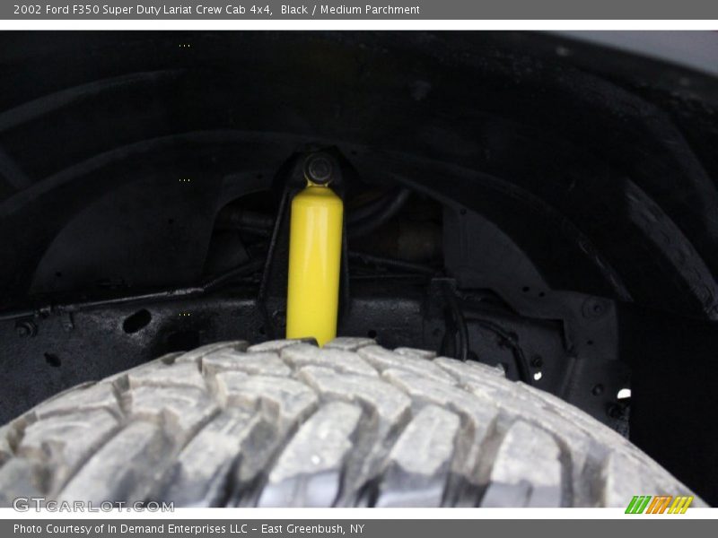 Black / Medium Parchment 2002 Ford F350 Super Duty Lariat Crew Cab 4x4