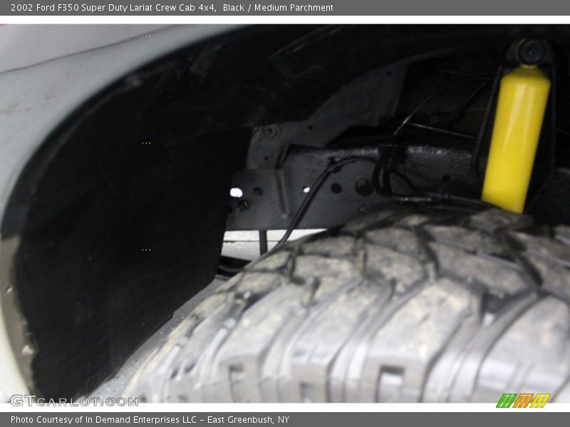 Black / Medium Parchment 2002 Ford F350 Super Duty Lariat Crew Cab 4x4