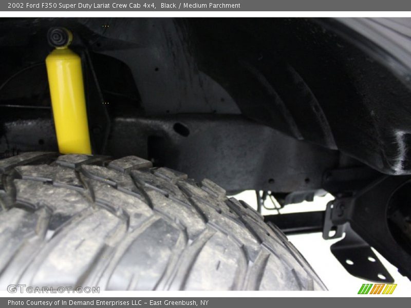 Black / Medium Parchment 2002 Ford F350 Super Duty Lariat Crew Cab 4x4