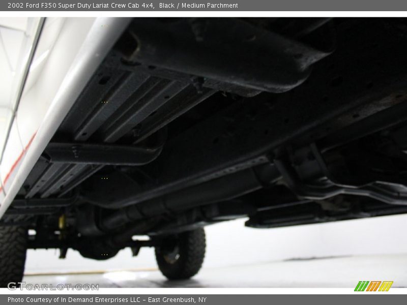 Black / Medium Parchment 2002 Ford F350 Super Duty Lariat Crew Cab 4x4