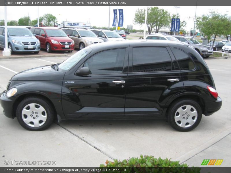 Brilliant Black Crystal Pearl / Pastel Slate Gray 2006 Chrysler PT Cruiser