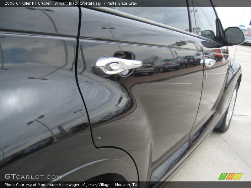 Brilliant Black Crystal Pearl / Pastel Slate Gray 2006 Chrysler PT Cruiser