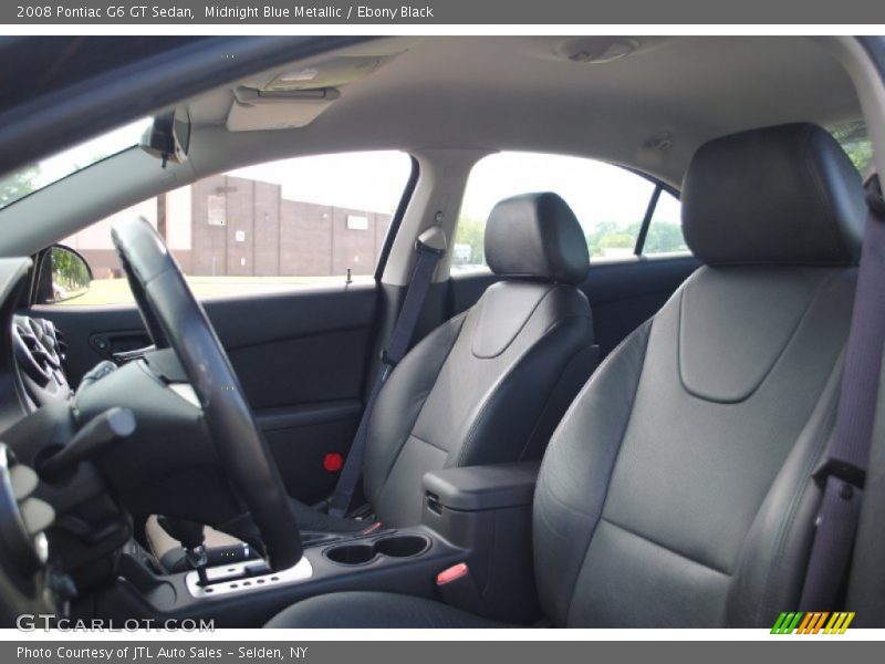 Midnight Blue Metallic / Ebony Black 2008 Pontiac G6 GT Sedan