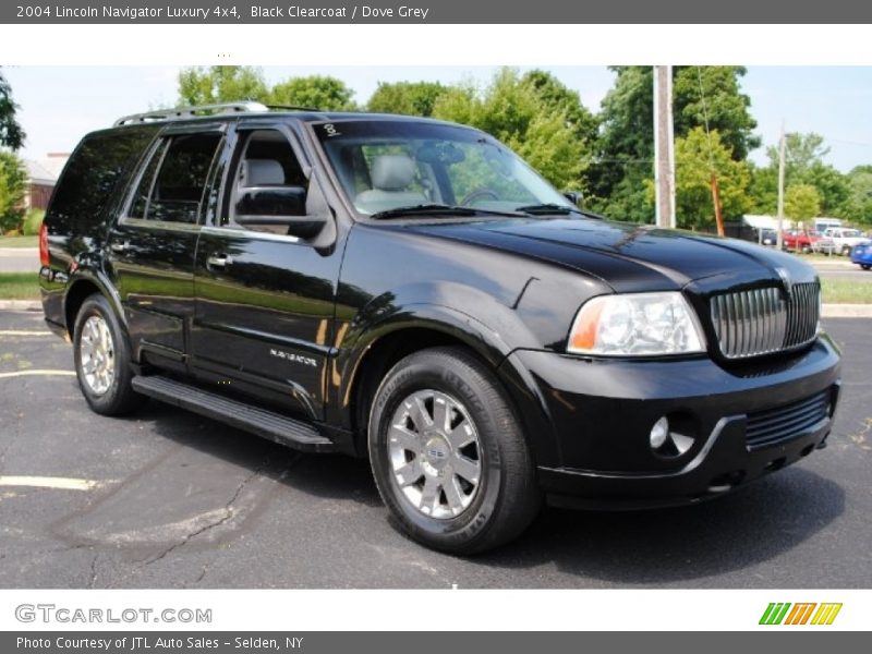 Black Clearcoat / Dove Grey 2004 Lincoln Navigator Luxury 4x4