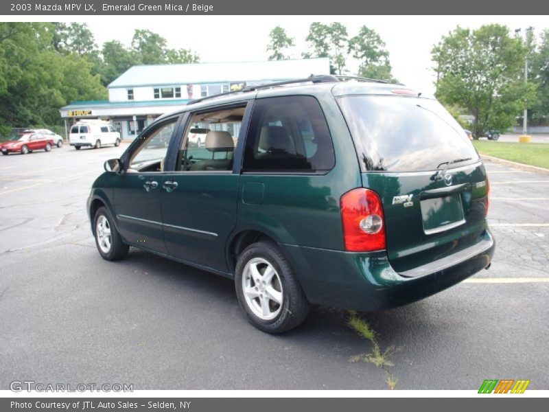 Emerald Green Mica / Beige 2003 Mazda MPV LX