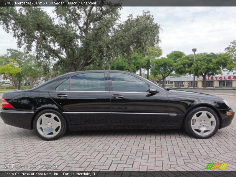 Black / Charcoal 2003 Mercedes-Benz S 600 Sedan