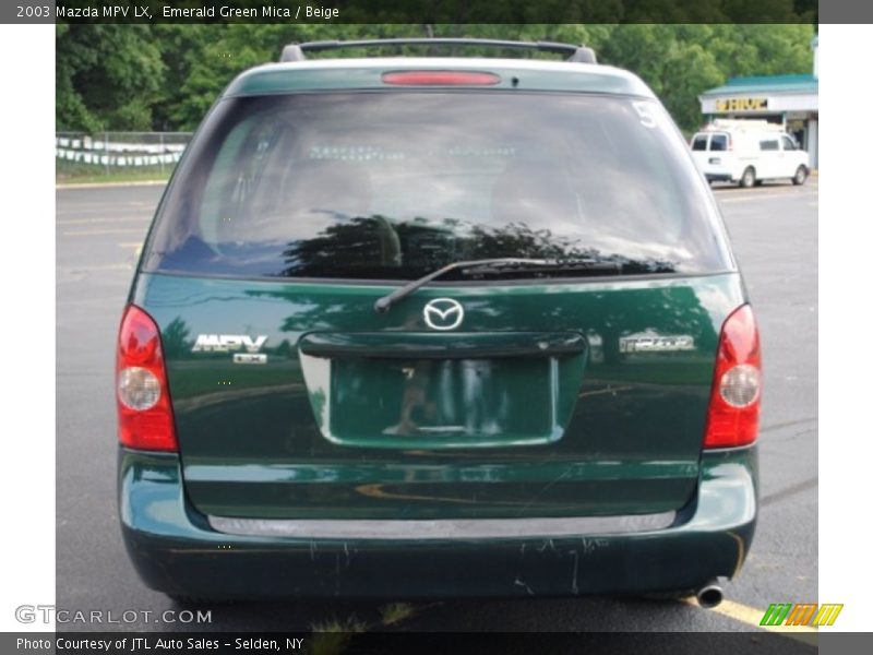 Emerald Green Mica / Beige 2003 Mazda MPV LX