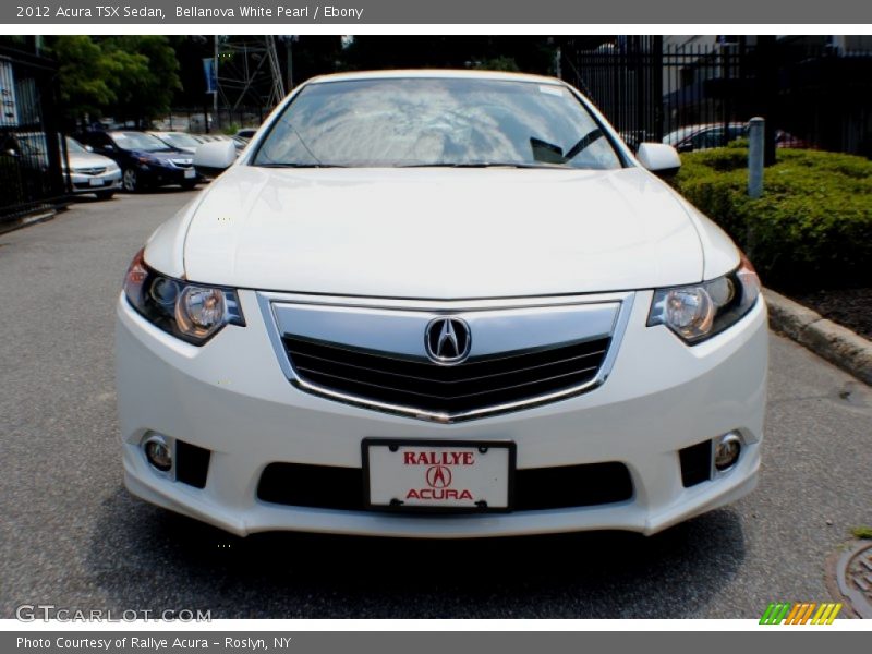Bellanova White Pearl / Ebony 2012 Acura TSX Sedan