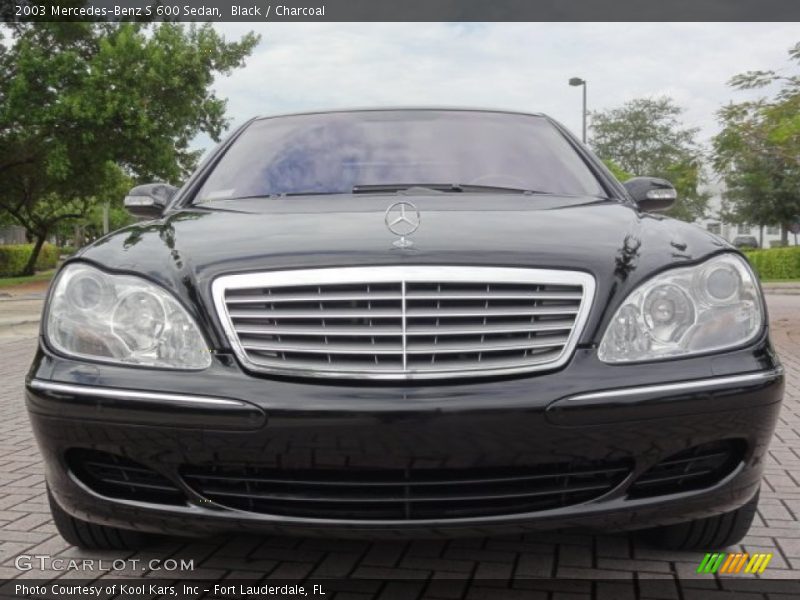 Black / Charcoal 2003 Mercedes-Benz S 600 Sedan