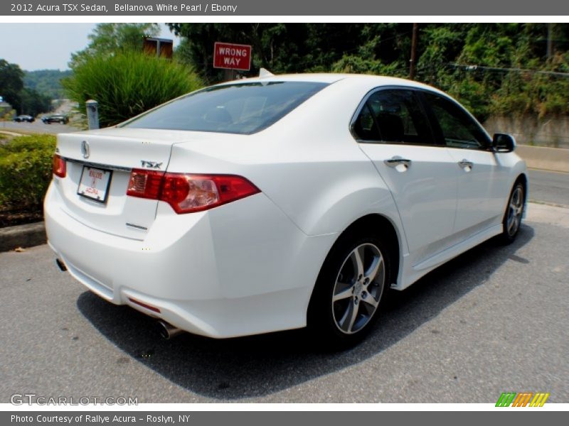 Bellanova White Pearl / Ebony 2012 Acura TSX Sedan