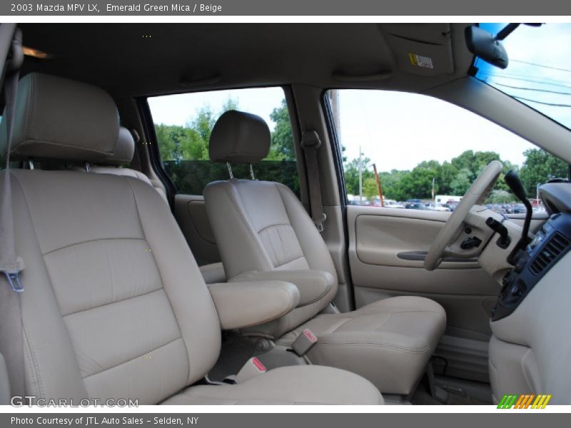 Emerald Green Mica / Beige 2003 Mazda MPV LX