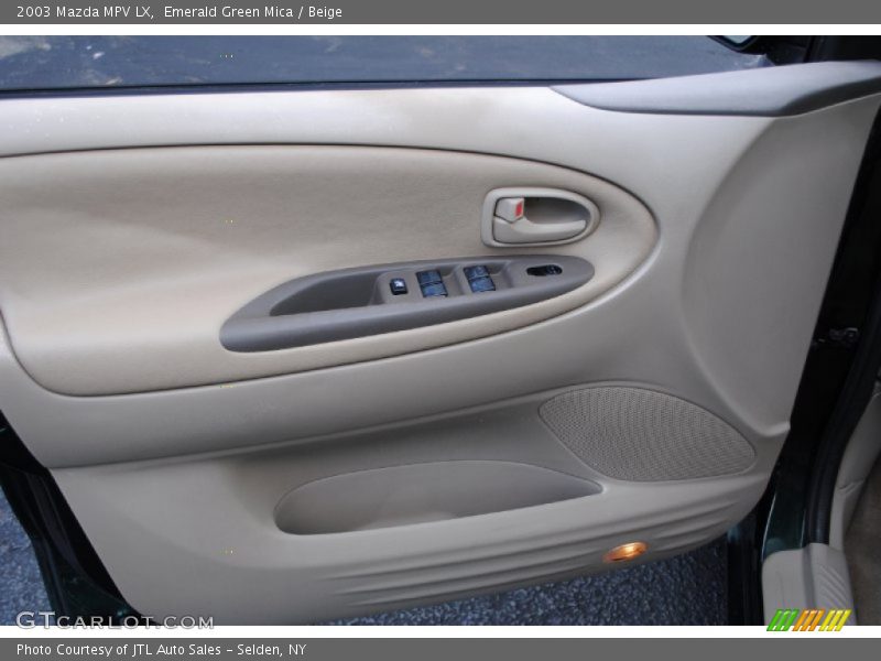Emerald Green Mica / Beige 2003 Mazda MPV LX