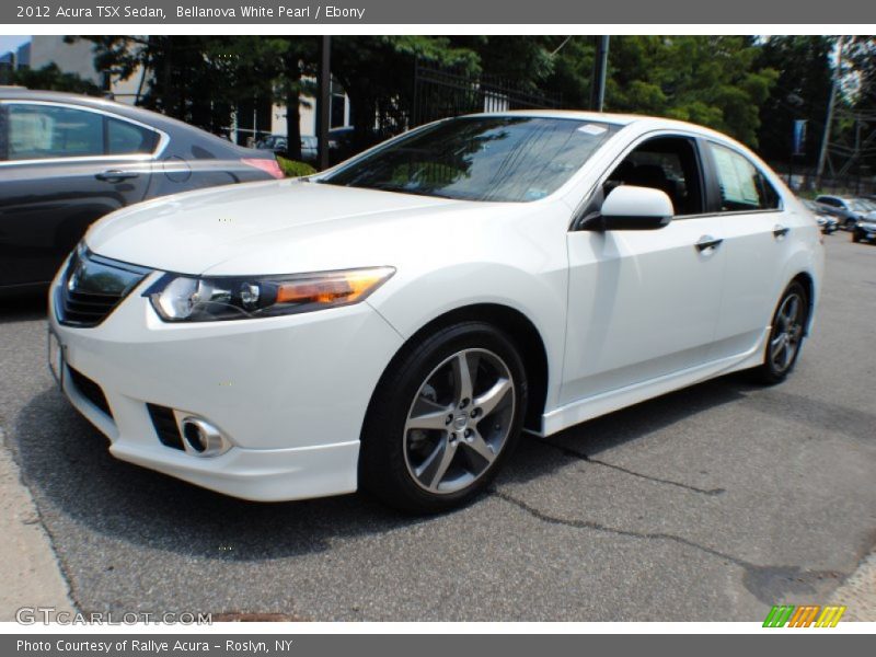 Bellanova White Pearl / Ebony 2012 Acura TSX Sedan