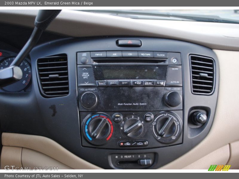 Emerald Green Mica / Beige 2003 Mazda MPV LX