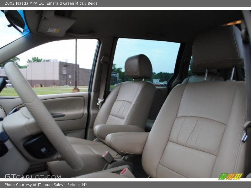Emerald Green Mica / Beige 2003 Mazda MPV LX