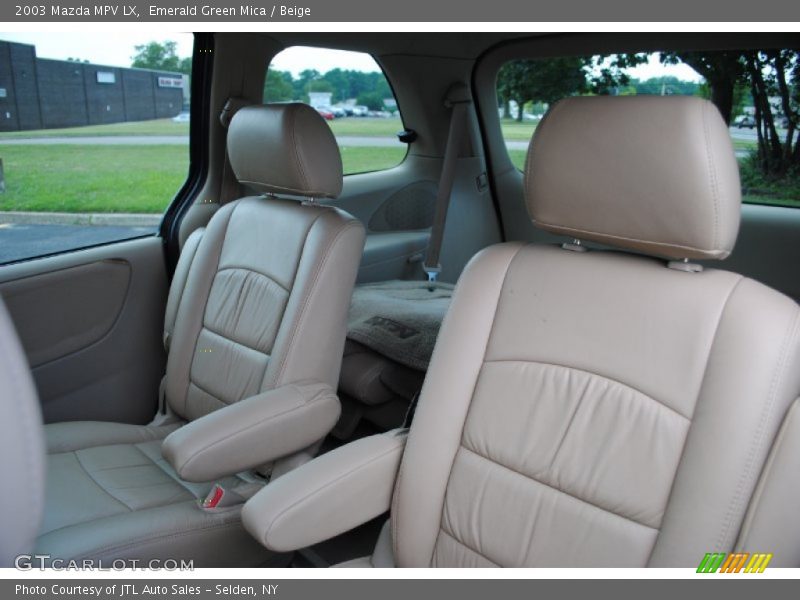 Emerald Green Mica / Beige 2003 Mazda MPV LX