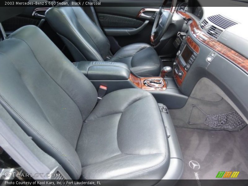  2003 S 600 Sedan Charcoal Interior