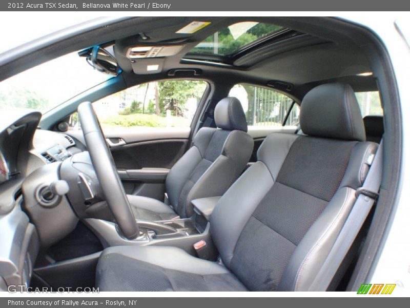 Bellanova White Pearl / Ebony 2012 Acura TSX Sedan