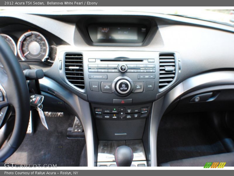 Bellanova White Pearl / Ebony 2012 Acura TSX Sedan