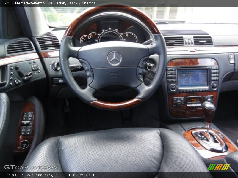 Dashboard of 2003 S 600 Sedan