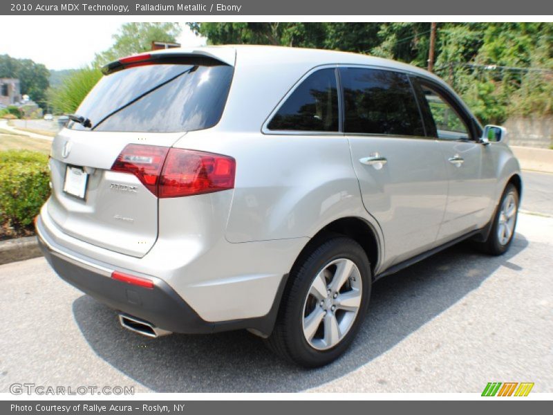 Palladium Metallic / Ebony 2010 Acura MDX Technology