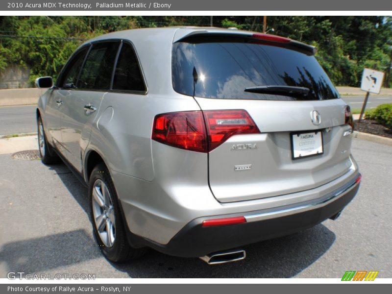 Palladium Metallic / Ebony 2010 Acura MDX Technology