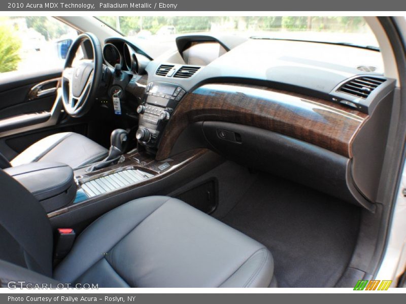Palladium Metallic / Ebony 2010 Acura MDX Technology
