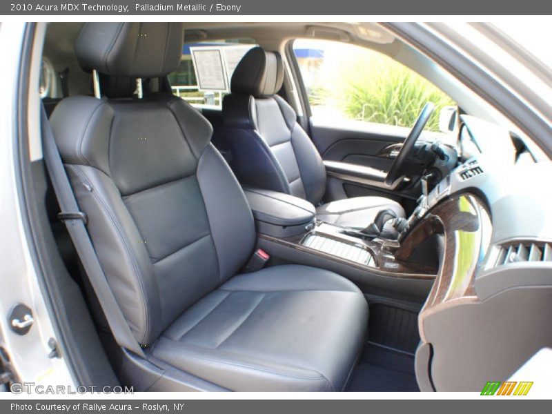 Palladium Metallic / Ebony 2010 Acura MDX Technology