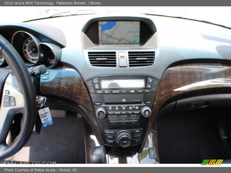 Palladium Metallic / Ebony 2010 Acura MDX Technology