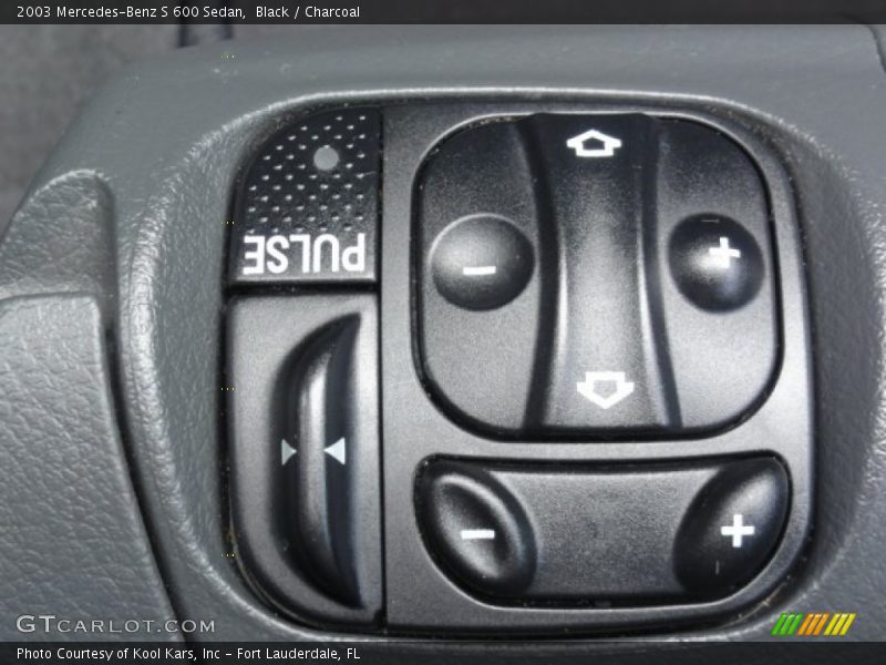 Black / Charcoal 2003 Mercedes-Benz S 600 Sedan