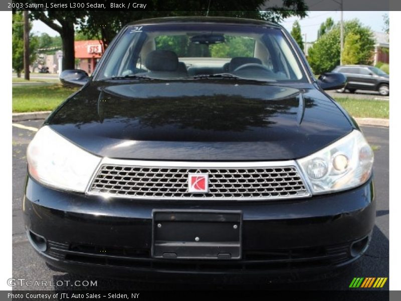 Black / Gray 2003 Saturn L Series L300 Sedan