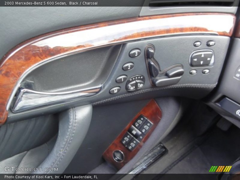 Controls of 2003 S 600 Sedan