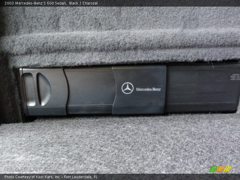 Black / Charcoal 2003 Mercedes-Benz S 600 Sedan