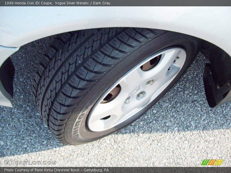 Vogue Silver Metallic / Dark Gray 1999 Honda Civic EX Coupe