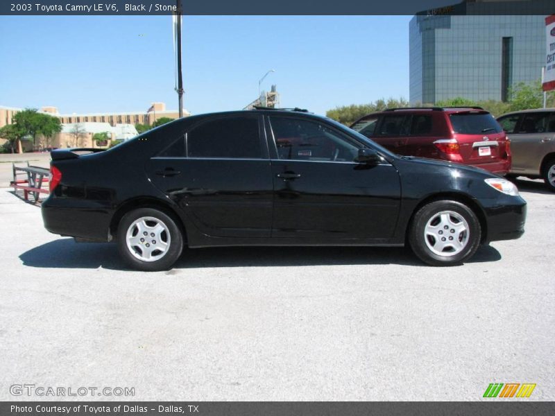 Black / Stone 2003 Toyota Camry LE V6