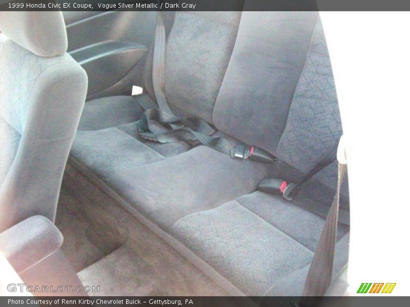 Vogue Silver Metallic / Dark Gray 1999 Honda Civic EX Coupe