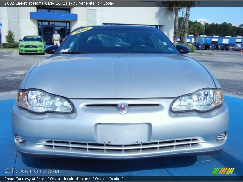 Galaxy Silver Metallic / Ebony 2002 Chevrolet Monte Carlo LS