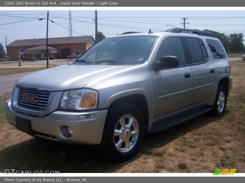 Liquid Silver Metallic / Light Gray 2006 GMC Envoy XL SLE 4x4