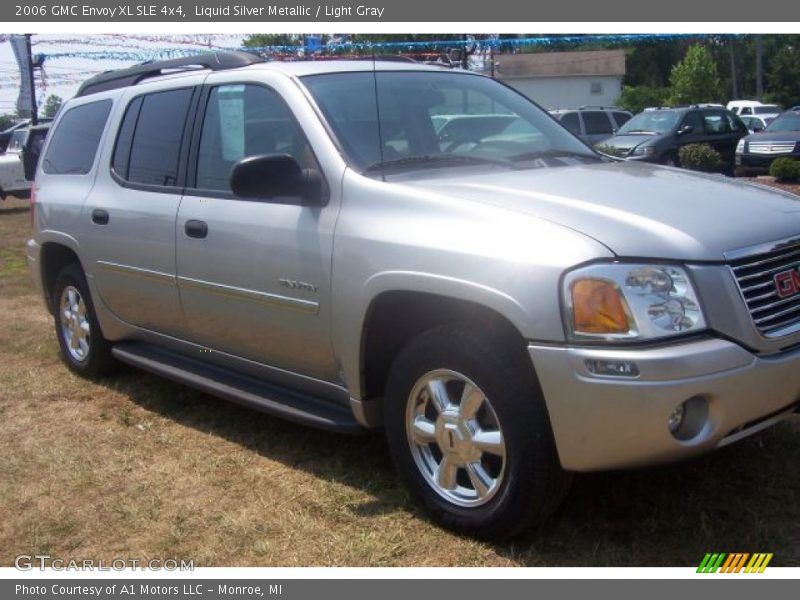 Liquid Silver Metallic / Light Gray 2006 GMC Envoy XL SLE 4x4