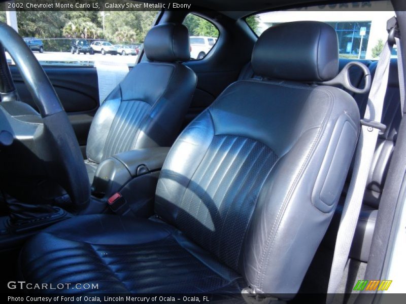 Galaxy Silver Metallic / Ebony 2002 Chevrolet Monte Carlo LS