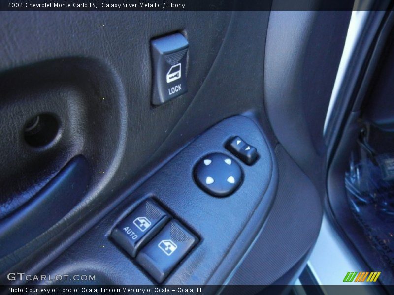 Galaxy Silver Metallic / Ebony 2002 Chevrolet Monte Carlo LS