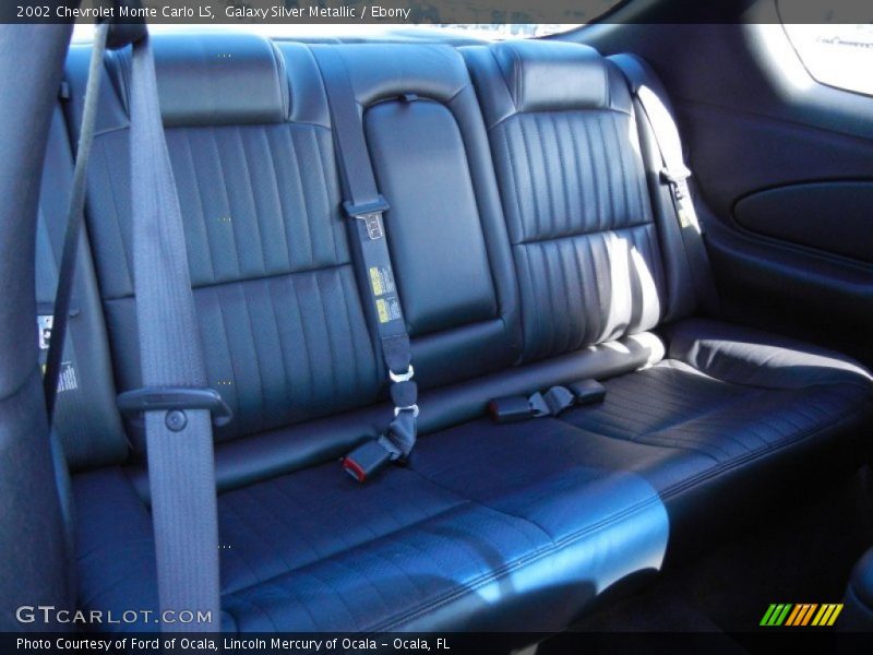 Galaxy Silver Metallic / Ebony 2002 Chevrolet Monte Carlo LS