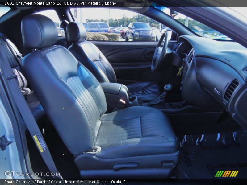 Galaxy Silver Metallic / Ebony 2002 Chevrolet Monte Carlo LS