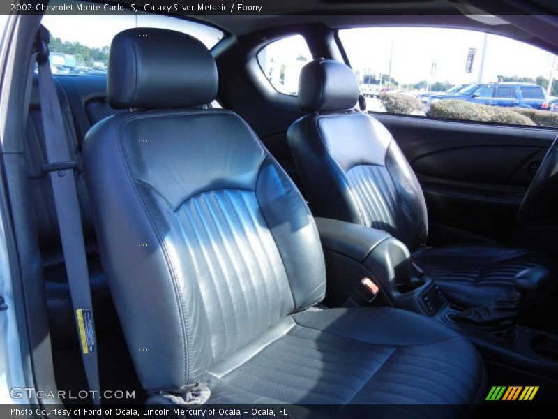 Galaxy Silver Metallic / Ebony 2002 Chevrolet Monte Carlo LS