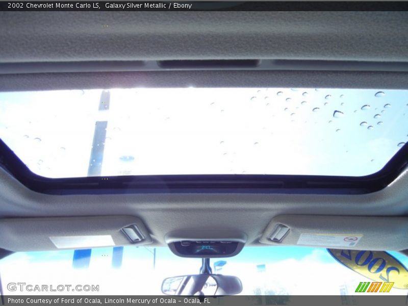 Galaxy Silver Metallic / Ebony 2002 Chevrolet Monte Carlo LS