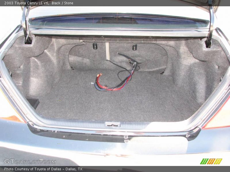 Black / Stone 2003 Toyota Camry LE V6